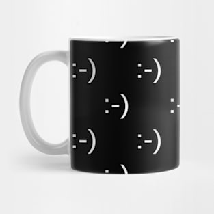 happy face kaomoji Mug